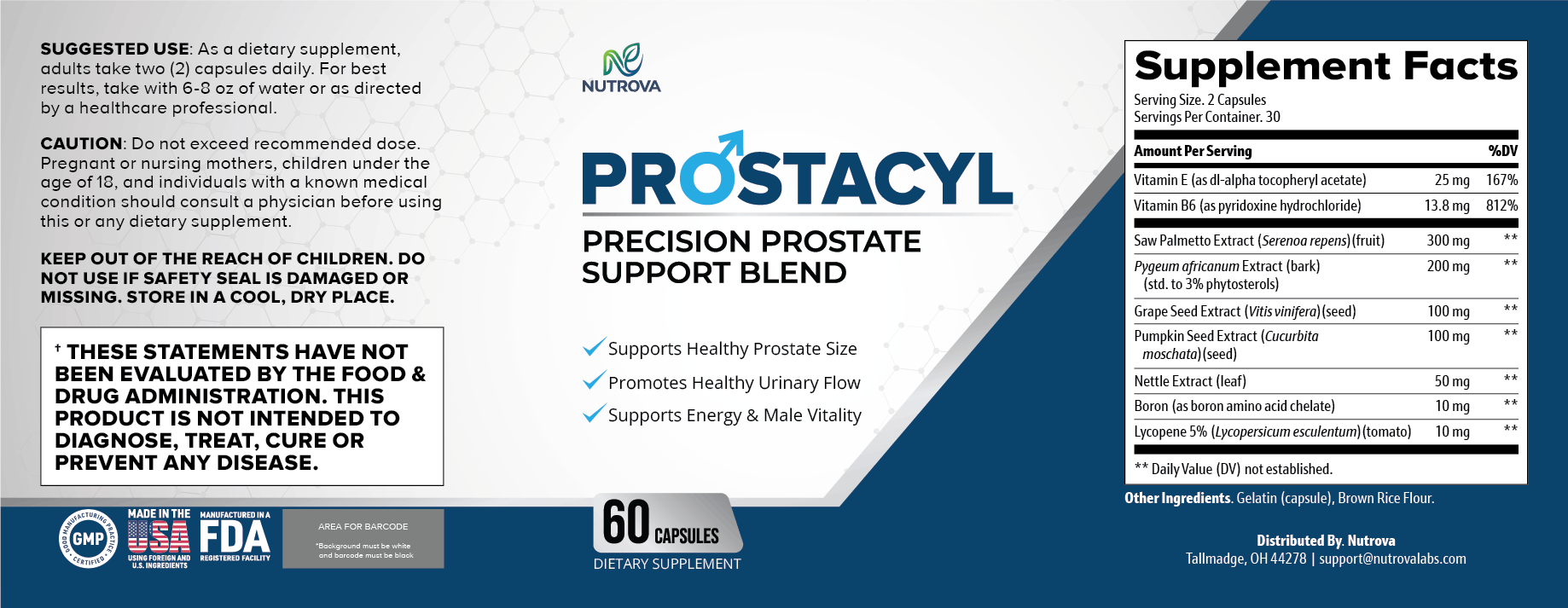 prostacyl label